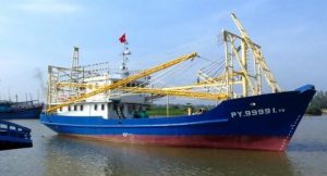 Tàu cá vỏ thép được đóng mới theo nghị định 67 của Chính phủ