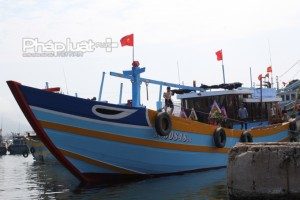 Hạ thủy tàu đánh bắt cá hơn 11 tỷ đồng tại Đà Nẵng.
