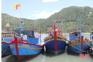 Hàng trăm tàu cá Hà Tĩnh “khoác áo” mới để vươn khơi, bám biển